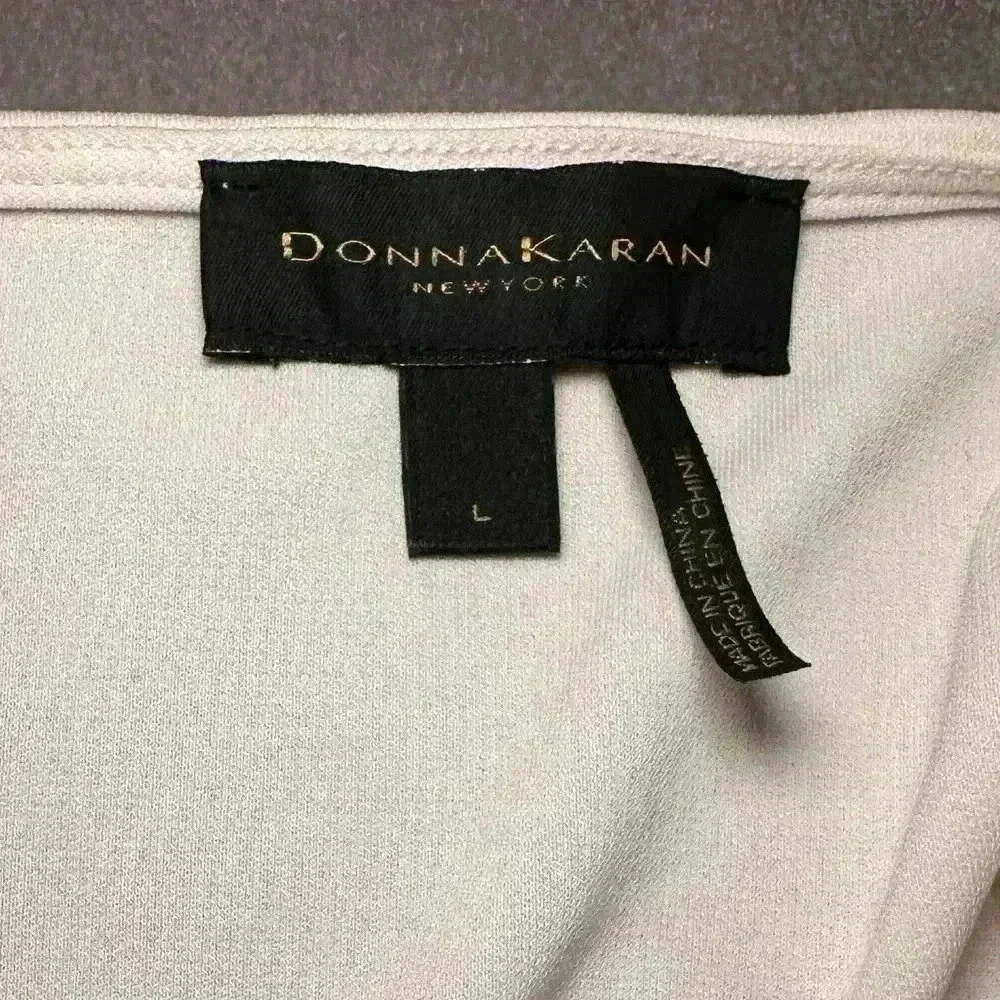 Donna Karan New York Nude Pink Top - Size large - Picture 6 of 6